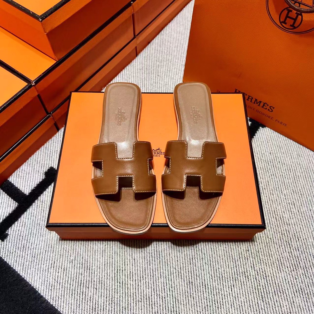 에르메스 올수공 오란 슬리퍼 샌들 스위프트 45